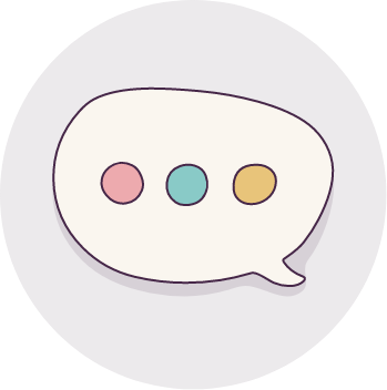illustration of a chat icon